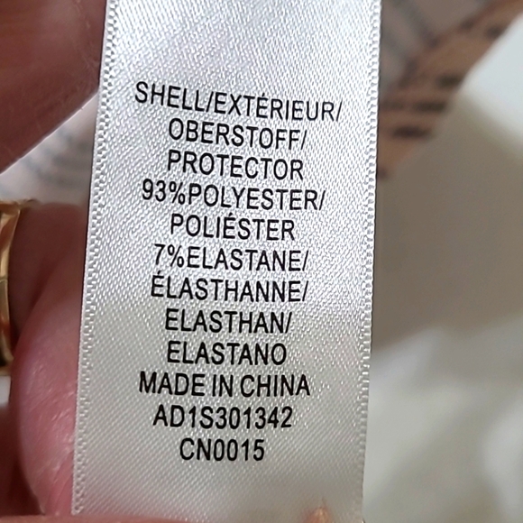 Adrianna Papell Light Pink & Black Striped Sleeveless Top size Large - Picture 4 of 7